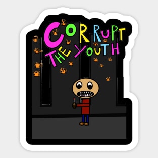 Corrupt The Youth “Anarchy” Sticker